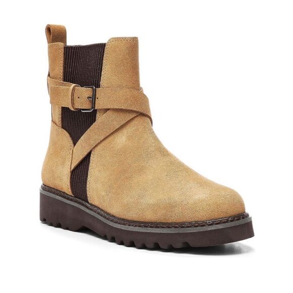 Donald Pliner | Buckled Lug Sole Bootie - Picture 1 of 9